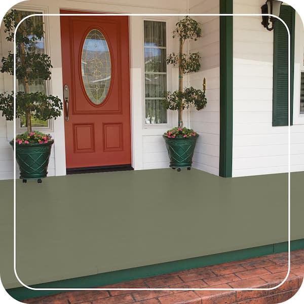 5 gal. #PFC-39 Moss Covered Low-Lustre Enamel Interior/Exterior Porch and Patio Floor Paint
