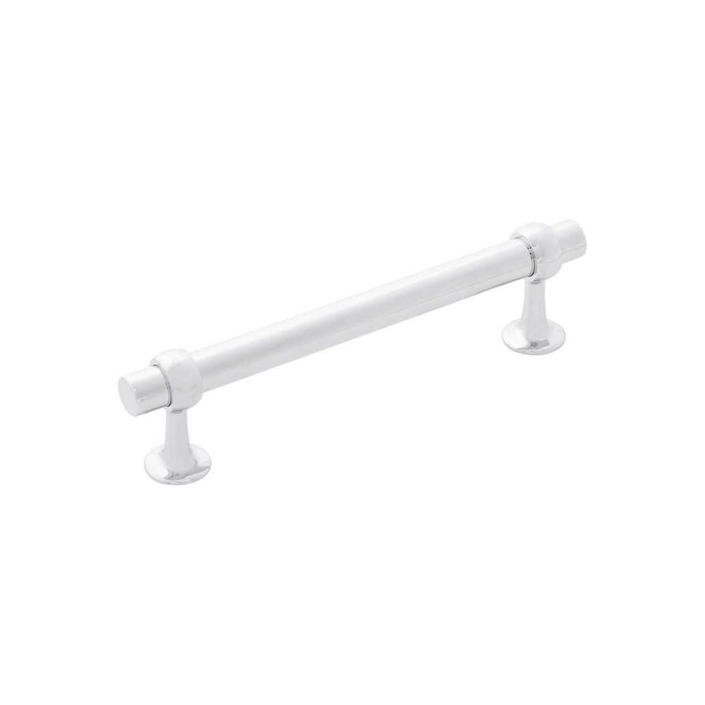 Ostia Collection Pull 5-1/16 in. (128 mm) Center to Center Polished Chrome Bar Cabinet Pull price history on PriceWatchPro