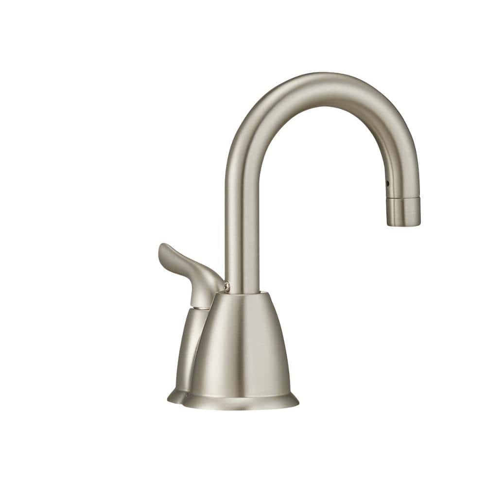 Satin Nickel Instant Hot Water Dispenser Faucet System