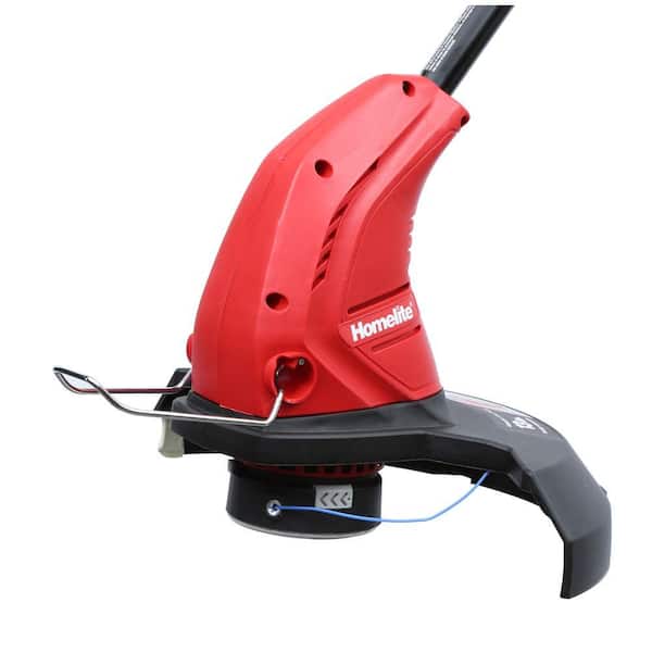 13 in. 4 Amp Straight Electric String Trimmer