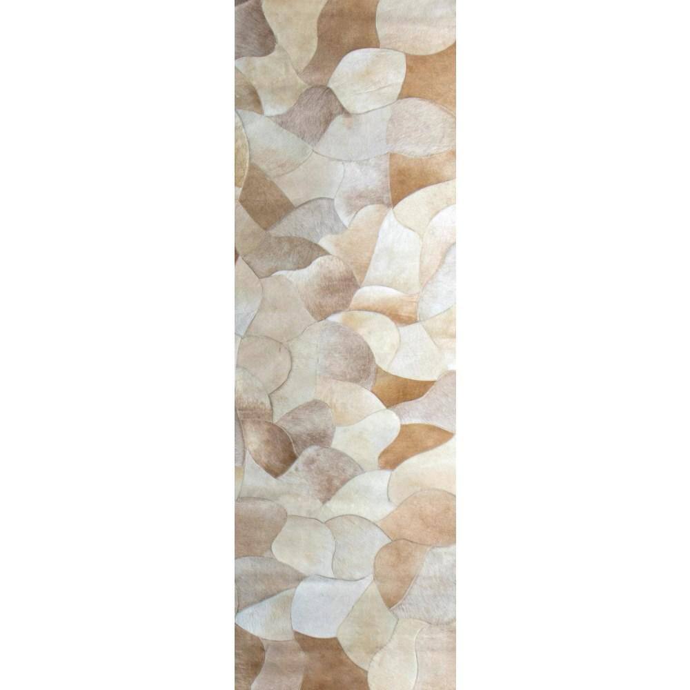 Santa Fe Camel 3 ft. x 8 ft. (2 ft. 6 in. x 8 ft.) Chevron Contemporary Run