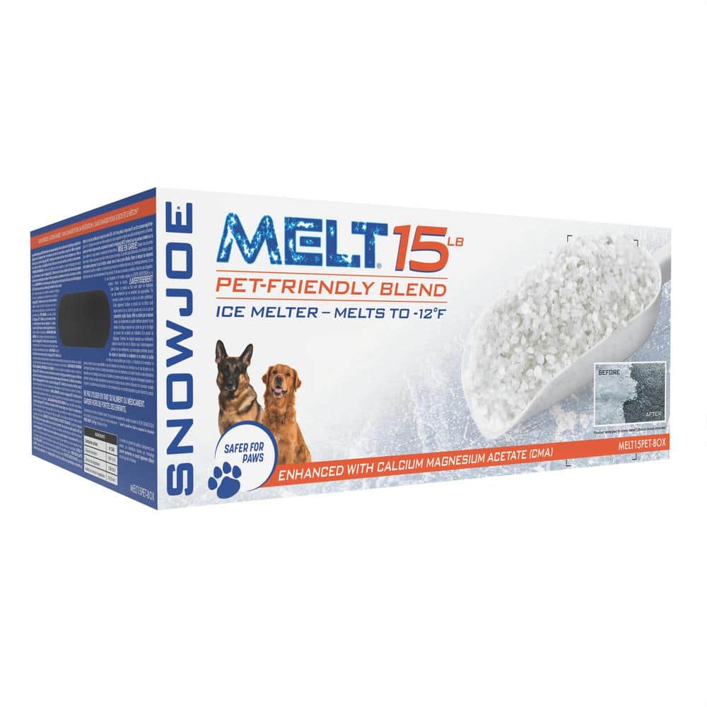 Snow Joe Melt 15 lbs. Boxed Pet Friendly Premium Ice Melt, Safer for