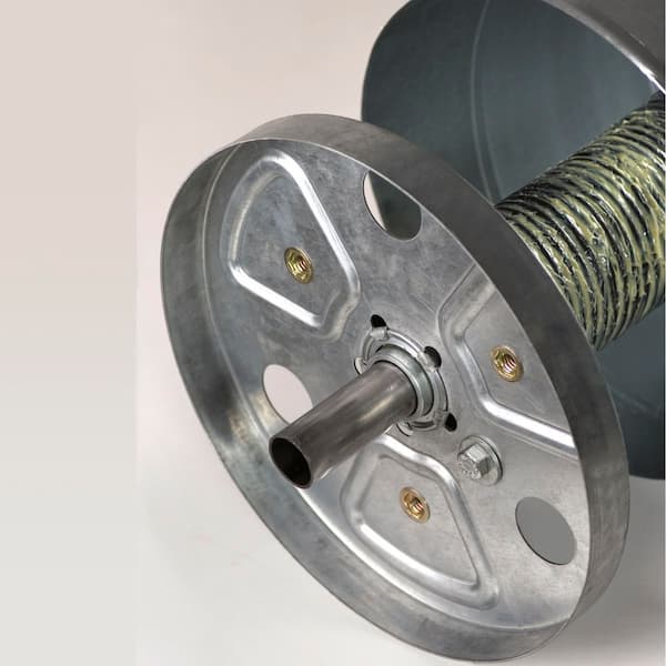 Clopay Roll-Up Collection 10 ft. x 8 ft. Non-Insulated Glossy White Garage Door without Windows RU108GW