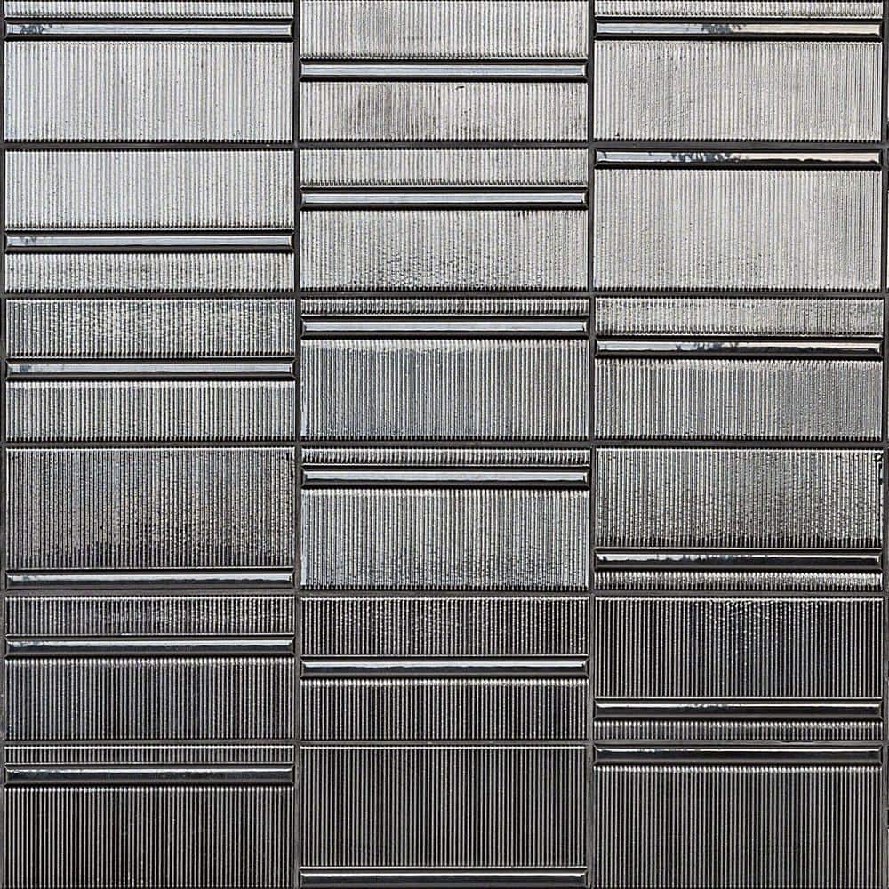 Magnitude Echo Dark Gray 4 in. x 8 in. Polished Ceramic Subway Wall Tile (50 pieces / 10.76 sq. ft. / box) price history on PriceWatchPro