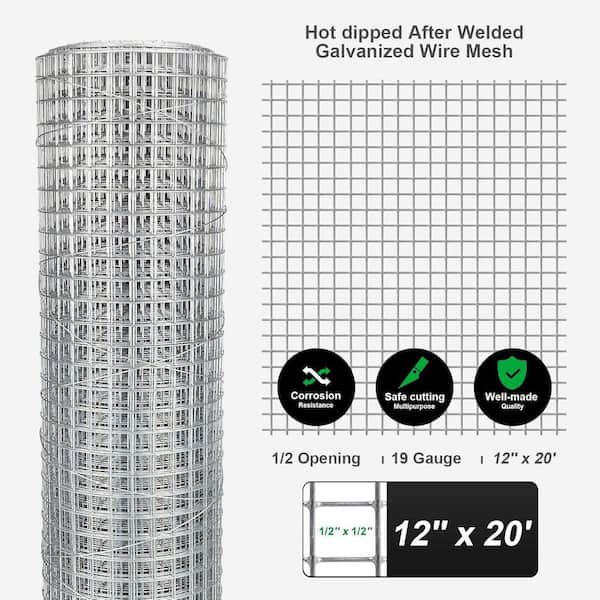 Rollo De Malla De Alambre Acero Inoxidable - 40 Cm X 10 M