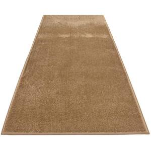 Solid Euro Beige 31 in. x 26 ft. Your Choice Length Stair Runner