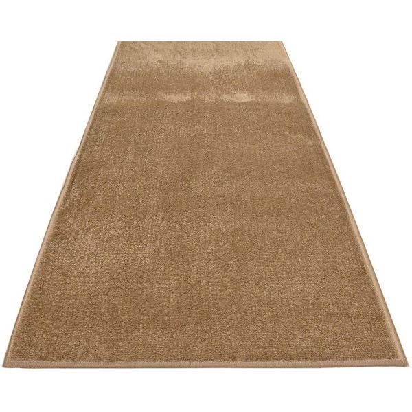 Your Choice Length & Color Solid Non-Slip Carpet Runner Rug Rubber Backed 