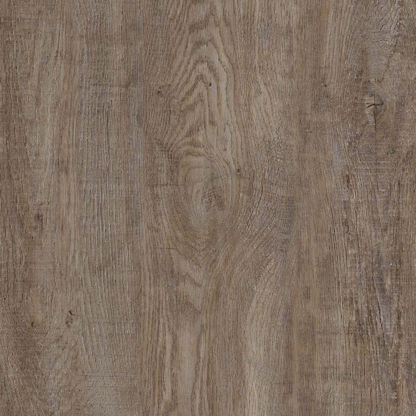 Unbranded Elemental by Allure 7.9 in. x 48.11 in. Distressed Wood Light Brown Dryback Vinyl Plank Flooring (31.55 sq. ft. / case)