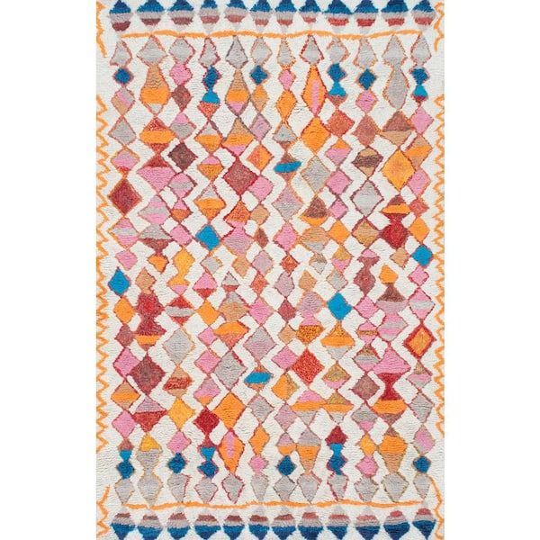 Alverez Moroccan Flatweave Blue Indoor / Outdoor Area Rug Mistana Rug Size: Rectangle 6'5 x 9