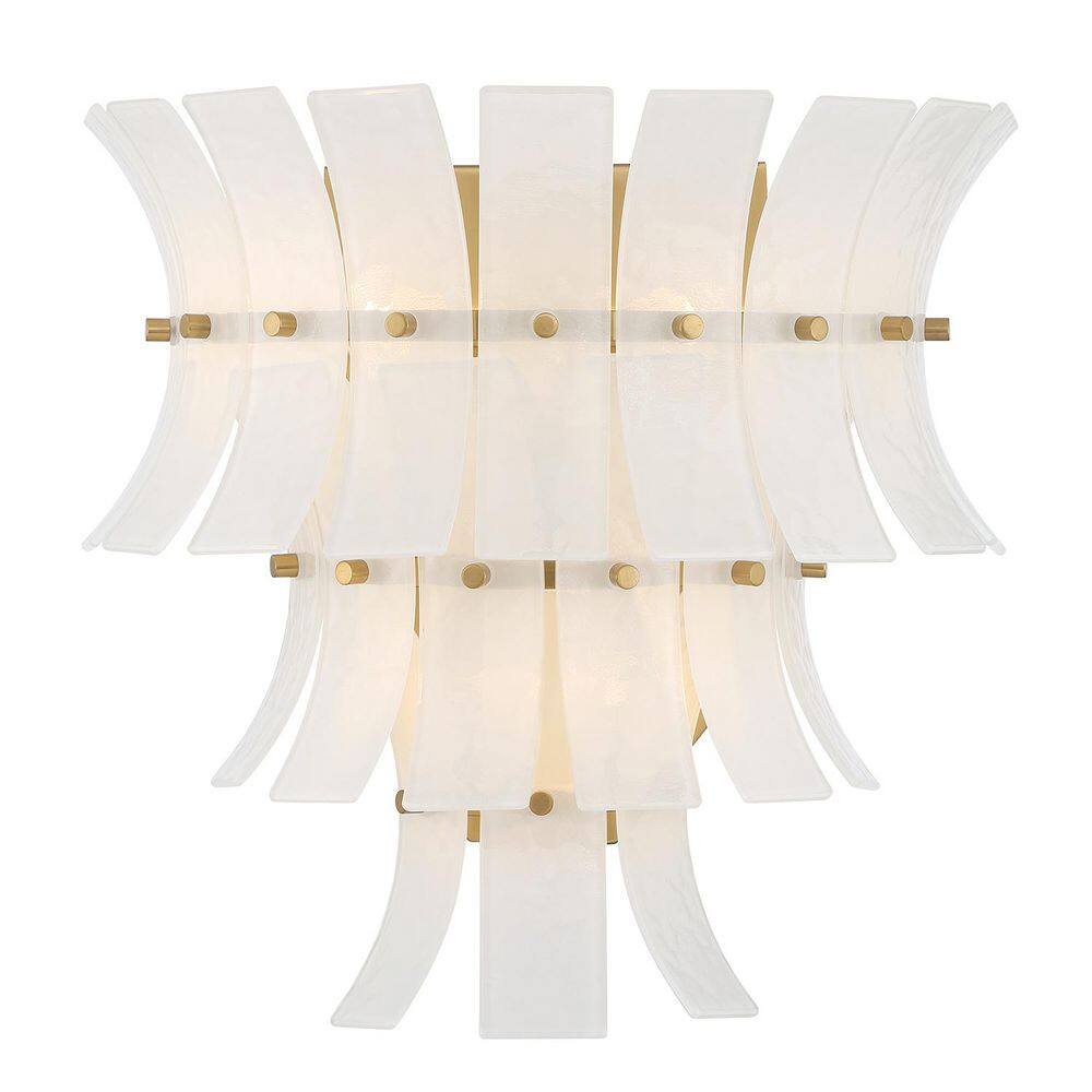 15 Abigail 3 Light Aged Brass Sconce price history on PriceWatchPro