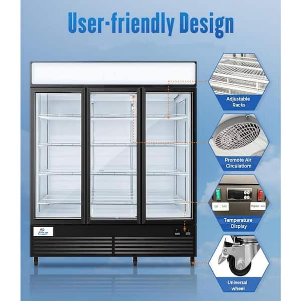 Cooler Depot 64 in. 49.8 cu. ft. Commercial Refrigerator