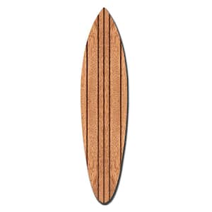 Mariana Indoor Wooden Surfboard Wall Decor