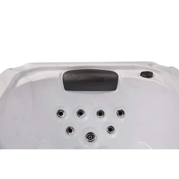 SIERRA SPAS Solo-1-Person 17 Jet, 240-Volt Lounger Hot Tub in