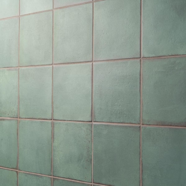 Ivy Hill Tile Santa Fe Green 7.87 in. x 7.87 in. Matte