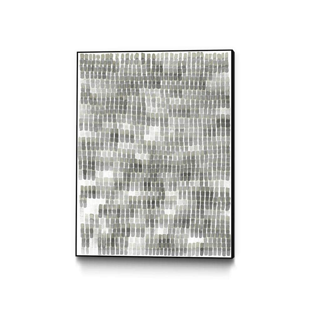 30 in. x 40 in. Woven Reeds III by Naomi McCavitt Framed Wall Art