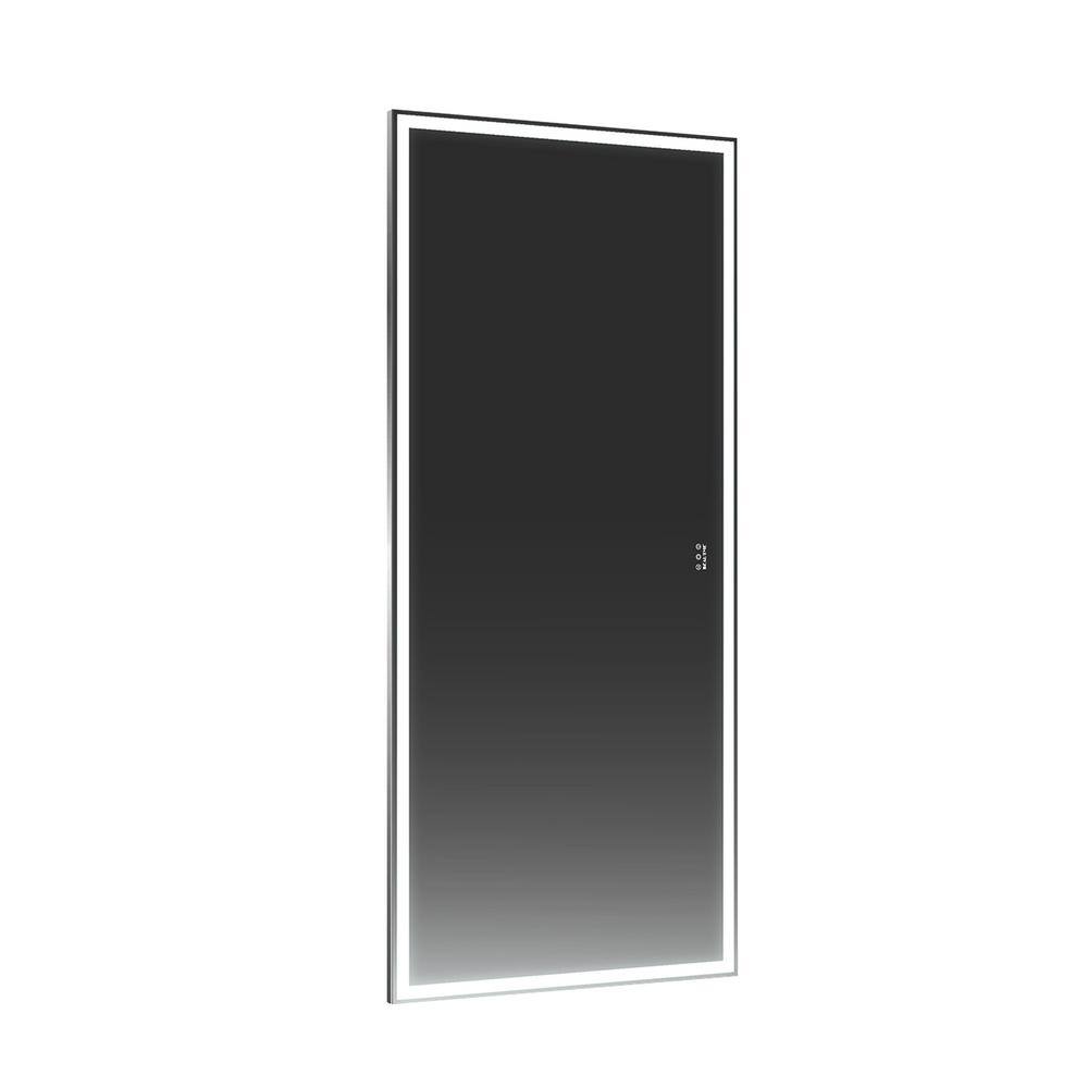 72 in. W x 32 in. H LED Large Rectangular Frameless Wall Bathroom Vanity Mi