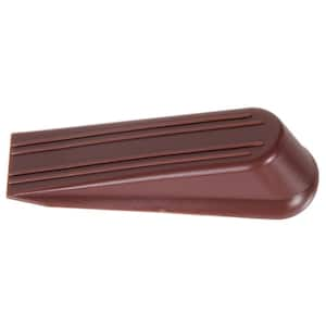 Shepherd Brown Rubber Door Stops (2 per Pack) 9132 - The Home Depot