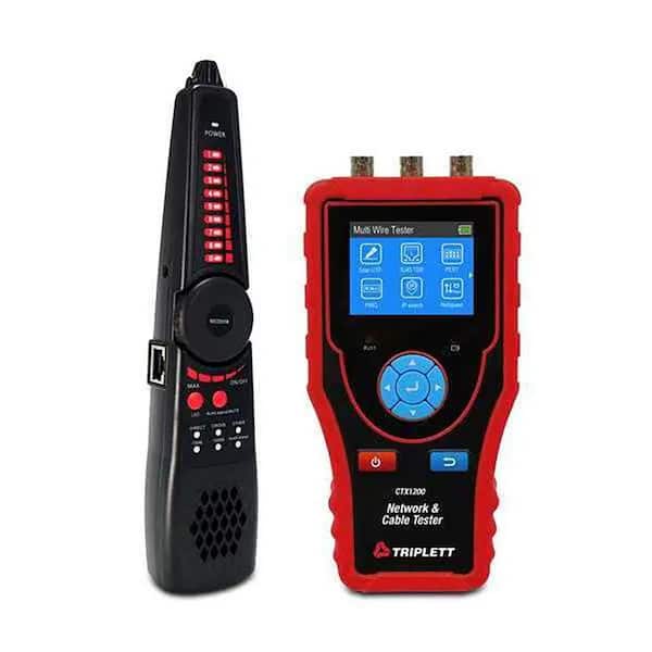 TRIPLETT Network & Cable Tester with Probe
