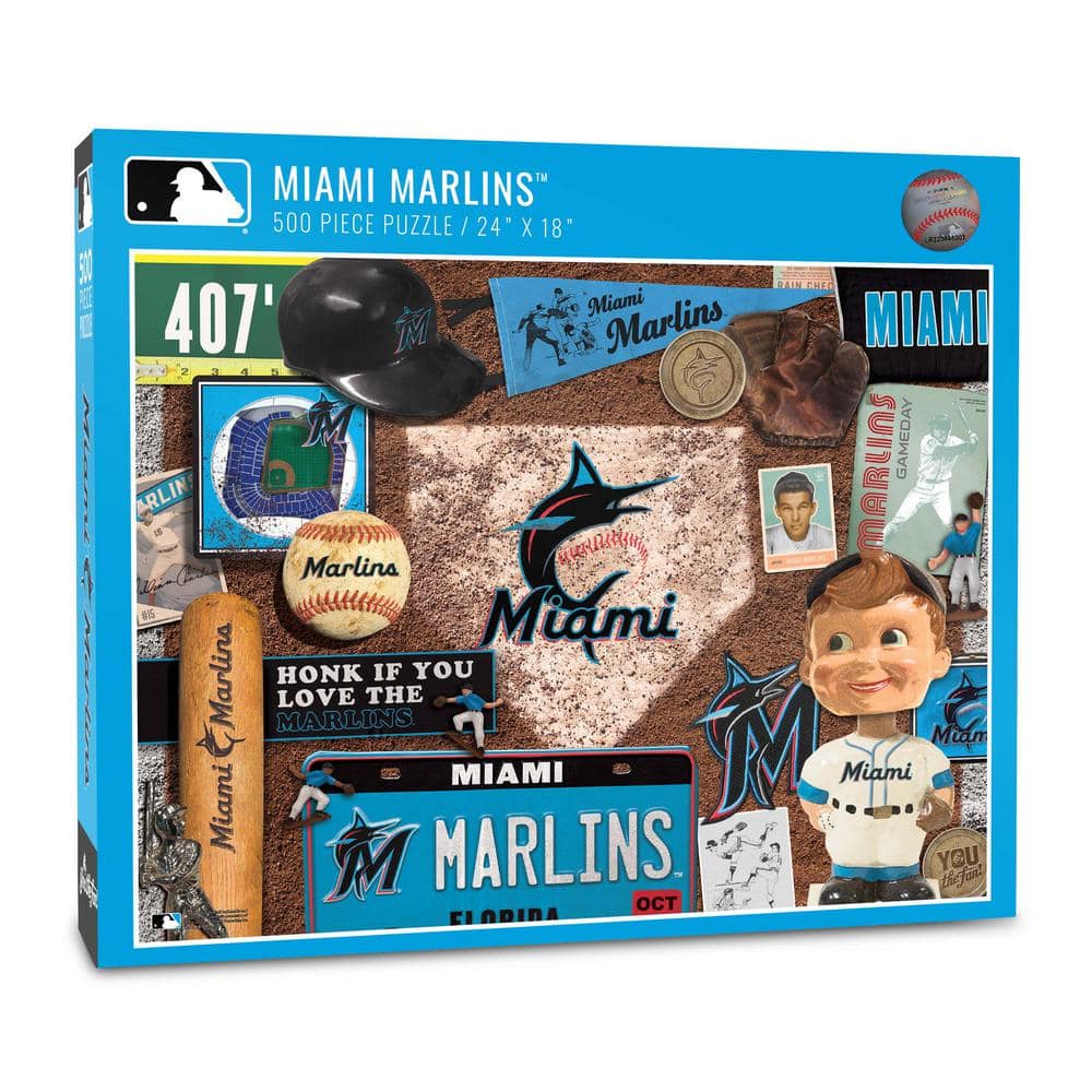 Miami Marlins 24 x 18 Little Fans At Play Yard Sign