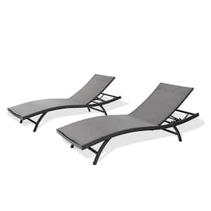 CHAMBRAY Aluminum Outdoor Chaise Lounge (2-Pack)
