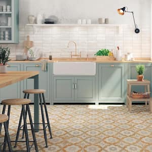 Kings Clay Blossom 17-5/8 in. x 17-5/8 in. Ceramic Floor and Wall Tile (10.95 sq. ft./Case)