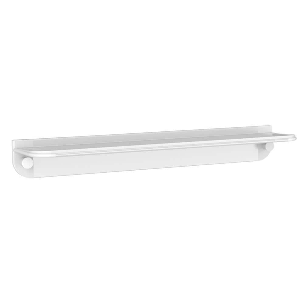 Glide Rust Proof Aluminum Wall Mount Shower Shelf