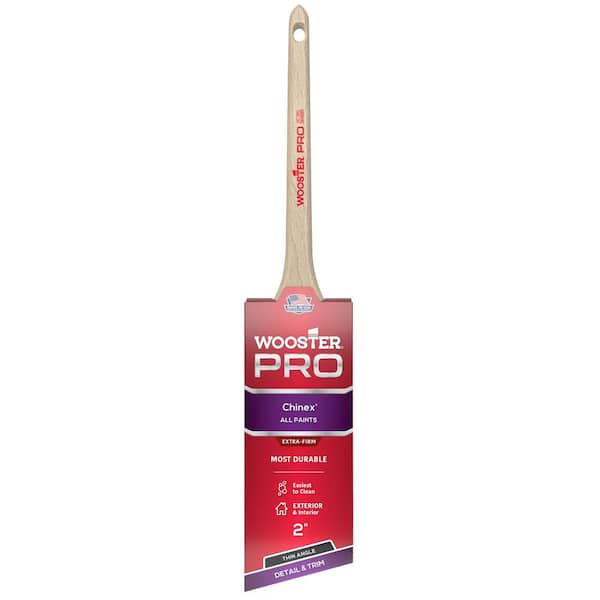 Wooster 2 in. Pro Chinex Thin Angle Sash Brush 0H21210020 - The Home Depot