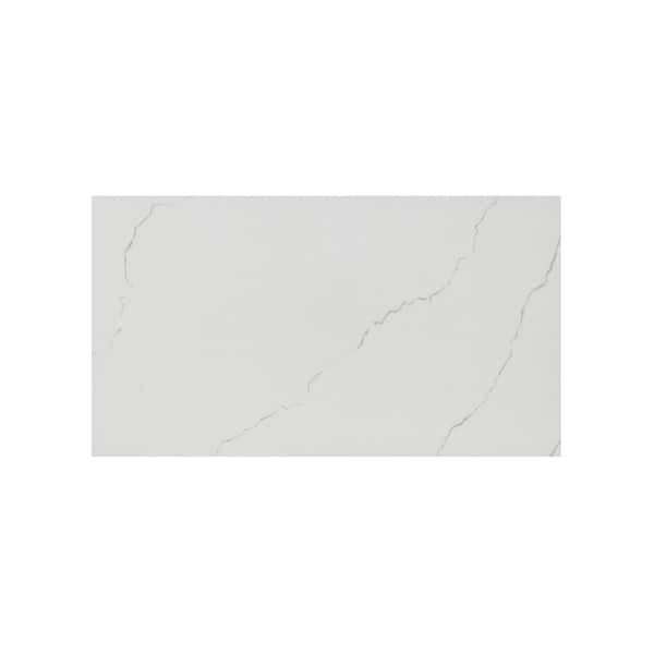 MSI Miraggio Gray 2 cm. x 13 in. x 24 in. Matte Porcelain Eased