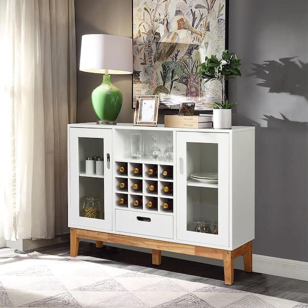 Wine hutch online white