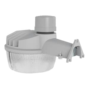 ALS 48-Watt Equivalent Integrated LED Gray Dusk to Dawn Area Light, 4000K