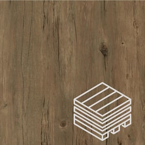 Russet Brown 20 mil x 9 in. W x 48 in. L Water Resistant Loose Lay Luxury Vinyl Plank Flooring (1,152 sq.ft./pallet)