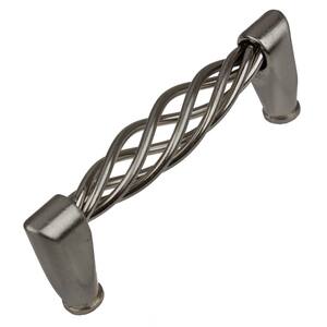 25 Satin Nickel Birdcage Kitchen  Cabinet Drawer Knob pull brushed bird cage 