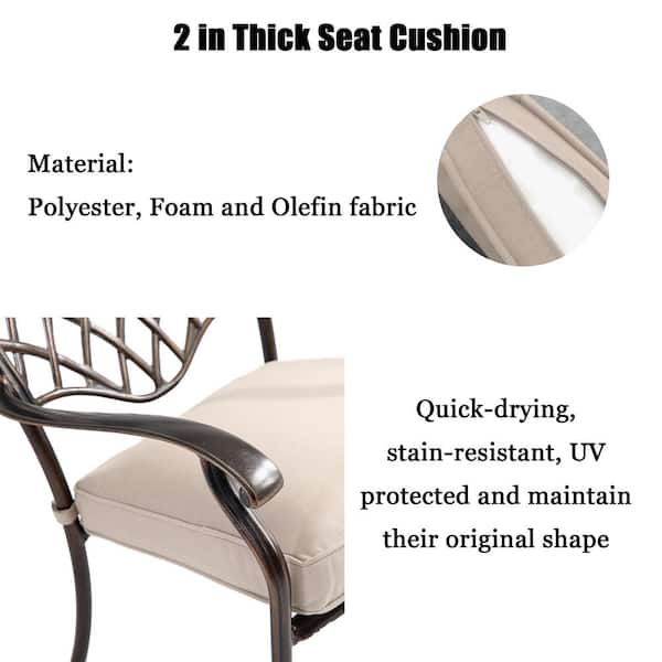 Thick Chair Cushions Indoor, Chair Cushion Backrest