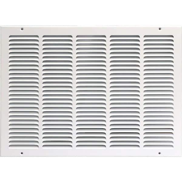 SPEEDIGRILLE 20 in. x 16 in. Return Air Vent Grille, White with Fixed