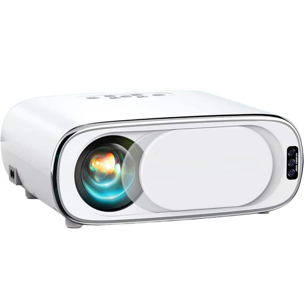 1920 x 1080 4K AI Auto Focus Projector with WiFi 6 and Bluetooth, 1100 ANSI Native 1080P -  Ahfiwaso, 27CPH012042