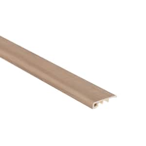 Highland Stucco 1/8 in. T x 1-3/4 in. W x 94 in. L Vinyl Baby Threshold Molding