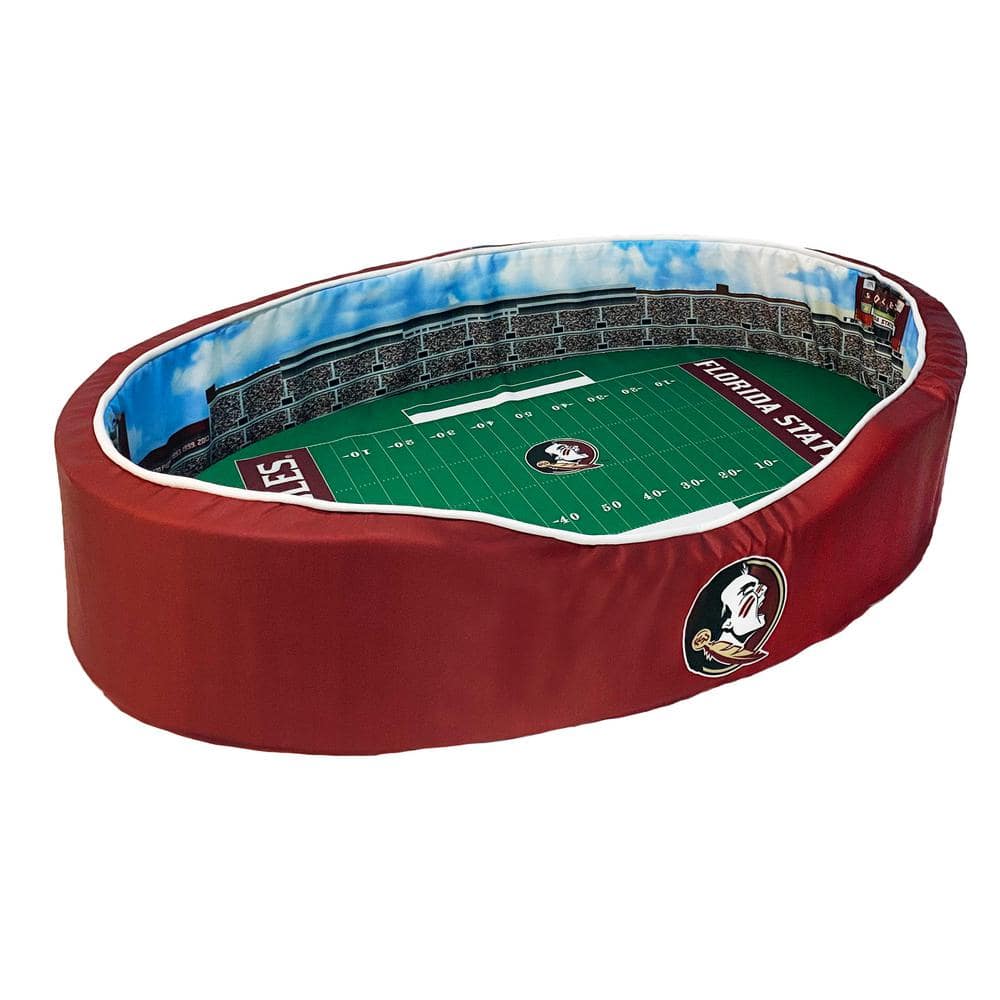 StadiumSpot Florida State University Football Stadium Large Pet Bed FB