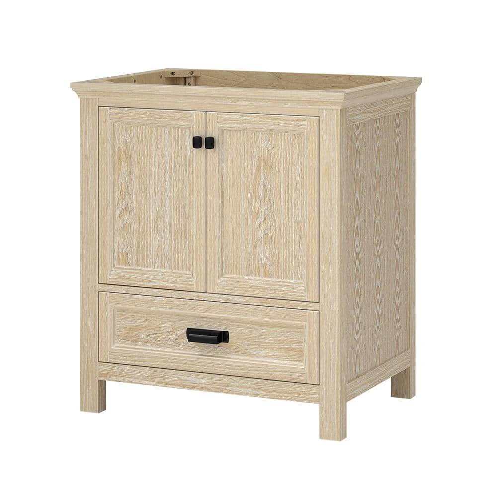 Brantley 30 in. W x 21.5 in. D x 34 in. H Bath Vanity Cabinet without Top in Winter Oak price history on PriceWatchPro