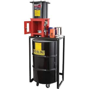 Oil Filter Crusher with Stand/10-Ton Capacity