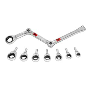 9-Piece Metric Ratcheting Wrench Set