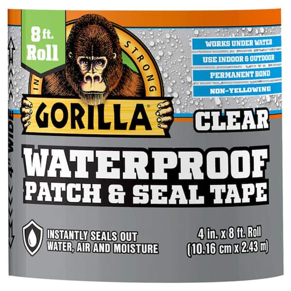 GORILLA® Clear Repair Tape is for fixing patching sealing holding protecting 