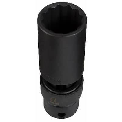SUNEX TOOLS 1/2 In. Drive Impact Socket Set (7-Piece) SUN2655 - The