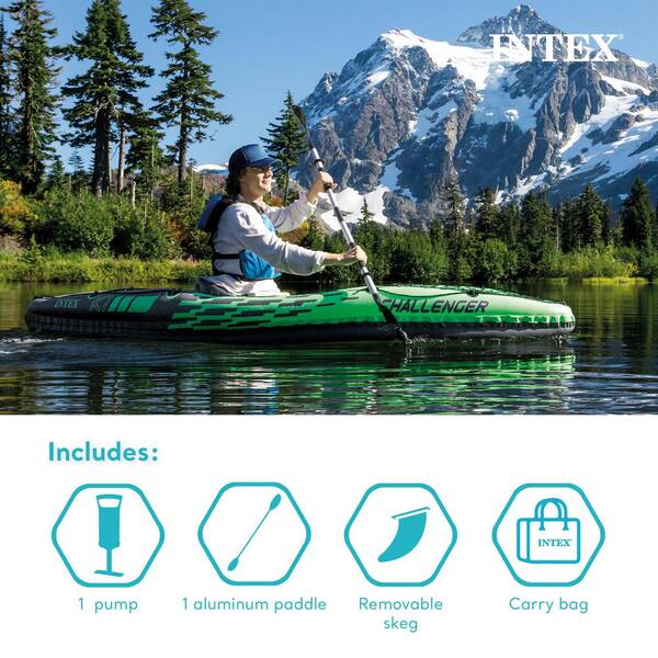 INDEX - INTEX(インテックス) チャレンジャーK1カヤック Amazon.com: Intex Challenger K1 Kayak 1 Man Inflatable Canoe