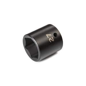 1/2 in. Drive x 27 mm 6-Point Impact Socket