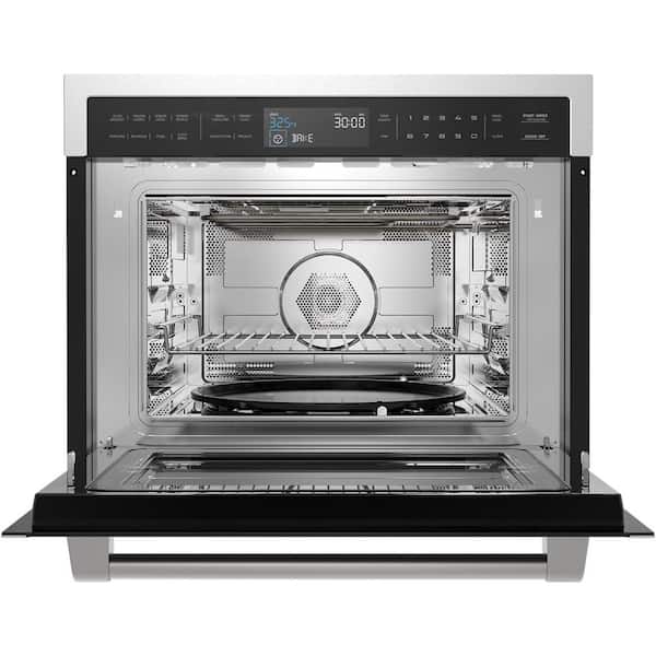 24 in. 1.6 cu. ft. 1000-Watt Built-in Microwave Oven in Stainless Steel