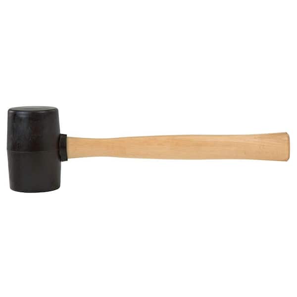 Stanley 16 oz. White Rubber Mallet STHT56145 - The Home Depot