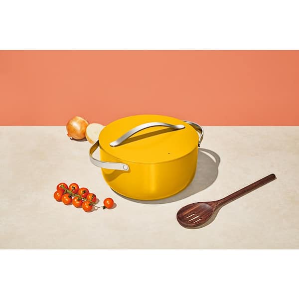 CARAWAY HOME 6.5 qt. Ceramic Dutch Oven in Marigold CW-DTCH-MRG - The Home  Depot