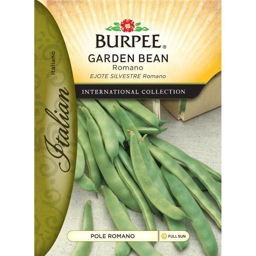 Burpee Italian Bean Bush Romano Seed 69168 - The Home Depot