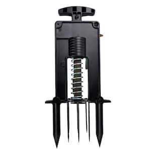 ALLRoad Mole Trap, Scissor Mole Trap That Kill Best, Powerful Eliminator  for Lawn Reusable Black Vole Traps Non-Toxic and Easy Setup