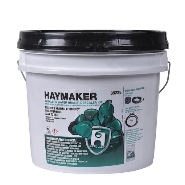 Hercules Haymaker Tankless Water Heater Descaler Kit